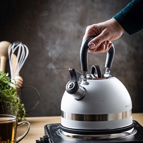 czajnik 1,8l z gwizdkiem kinghoff kh-1852 biały na Arena.pl