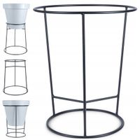 Doniczka metal czarny Vilde 45 cm x 45 x 53 cm