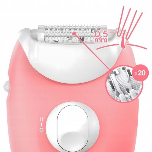 DEPILATOR BRAUN Silk-epil 3 SOFTLIFT TIPS + NASADKA MASUJĄCA - AC na Arena.pl