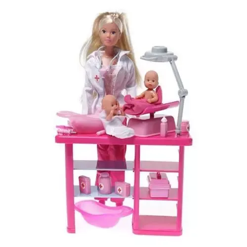 Steffi. Lalka pediatra z akcesoriami na Arena.pl