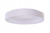 PLAFON LAMPA LED AZZARDO SOLVENT R 45 AZ3991 BIAŁY