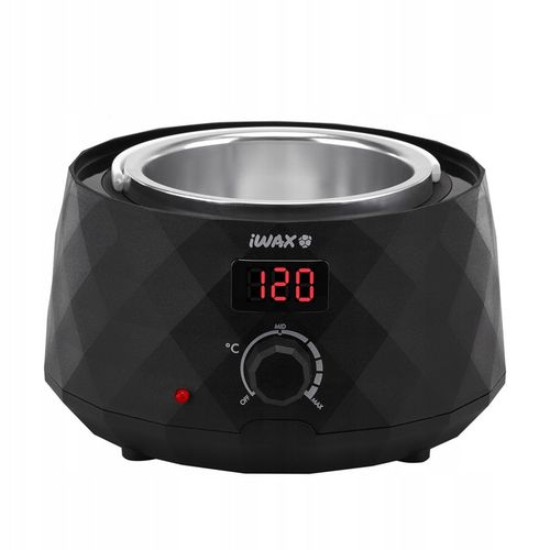 Podgrzewacz wosku iWax Diamond Tech 400 ml 100W czarny na Arena.pl