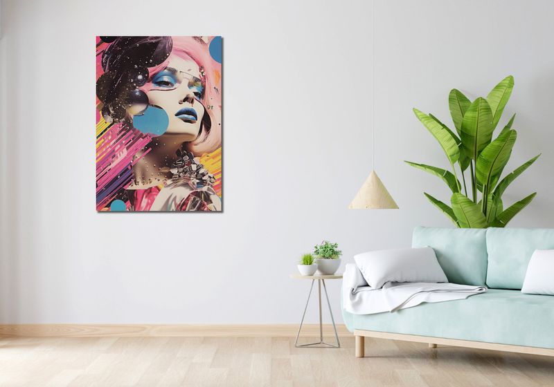 Obraz 70x100cm Portret Neo zdjęcie 2