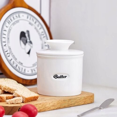Ceramiczna maselnica, francuska maselniczka z pokrywk?, pojemnik na na Arena.pl