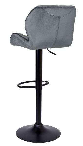 Hoker barowy Grappo grafitowy Velvet zdjęcie 6