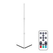 LAMPA PODŁOGOWA LED 9W ŚCIEMNIANA Z PILOTEM RGB CCT CZARNA