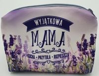 kosmetyczka wyjątkowa mama lawenda