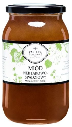 Miód Nektarowo-Spadziowy 900ml 1200g na Arena.pl