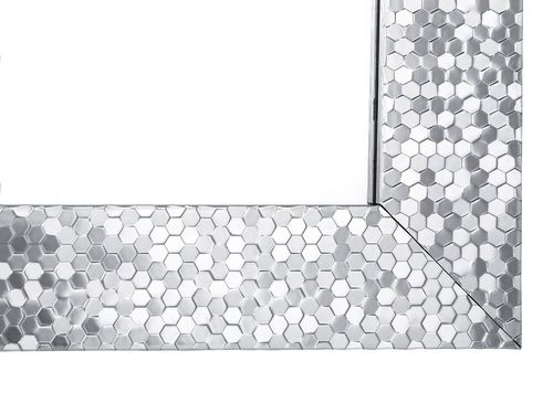 Lustro Ścienne 50 X 130 Cm Srebrne Marans na Arena.pl