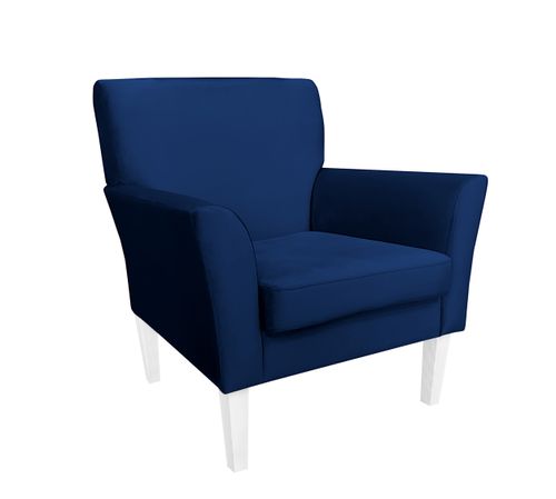 Fotel DENVER nogi białe MG16 na Arena.pl