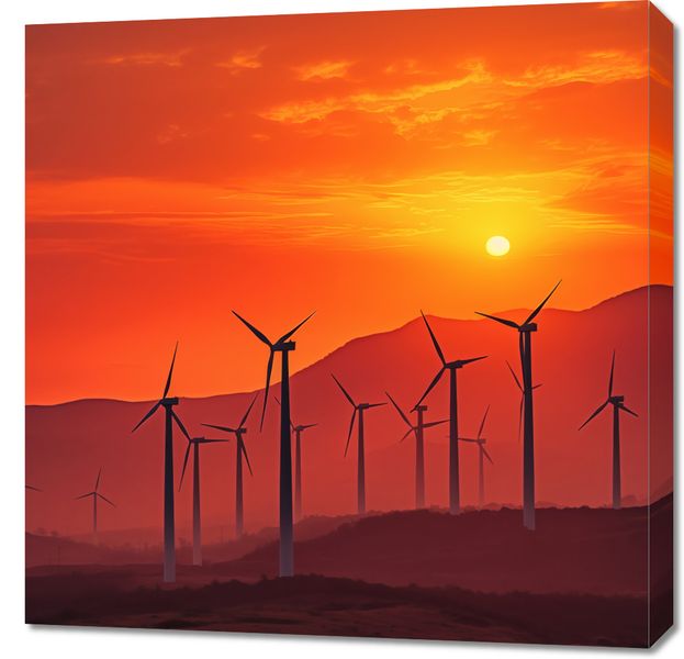 Obraz 70x70cm Energia Nowej Ery zdjęcie 1