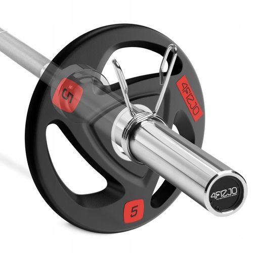 GRYF OLIMPIJSKI PROSTY STALOWY CHROMOWANY SZTANGA DO TRENINGU 220 cm 50 mm na Arena.pl