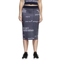 Spódnica Adidas Originals Graphic Skirt damska midi ołówkowa 38