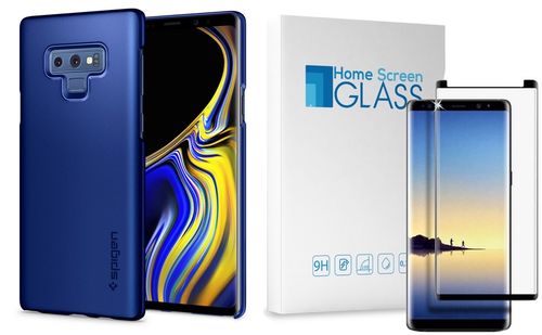 ETUI GALAXY NOTE 9 SPIGEN THIN FIT + SZKŁO 3D HS na Arena.pl