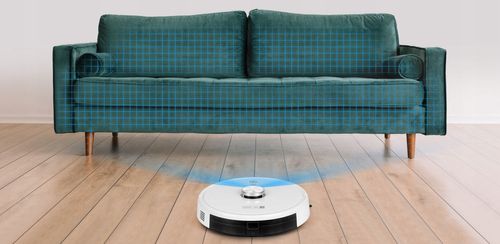 Robot sprzątający odkurzacz automatyczny MOP HEPA APLIKACJA SMART WiFi na Arena.pl