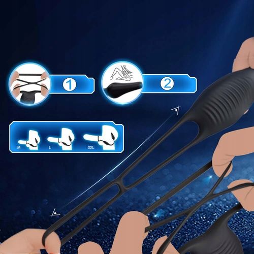 Masażer prostaty Cock Ring 7 trybów wibracji na Arena.pl