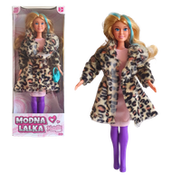 Lalka Modna Natalia w ubranku -kożuszek 29cm