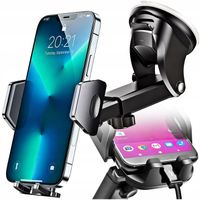 UCHWYT SAMOCHODOWY NA TELEFON DO SAMOCHODU Kokpit SZYBĘ AUTA DESKĘ MOCNY