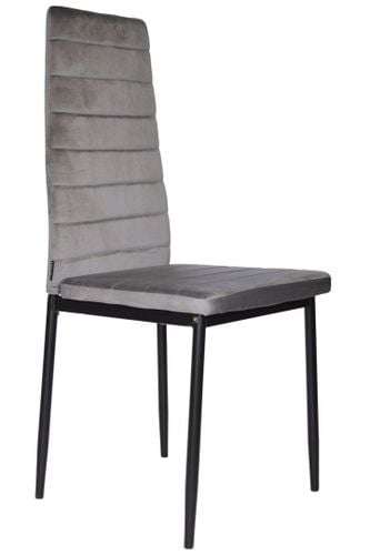 Krzesło VALVA VELVET GREY na Arena.pl