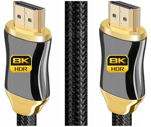 CERTYFIKOWANY Kabel HDMI 2.1 8K 4K eARC PREMIUM 2M na Arena.pl