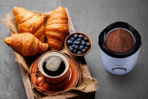 Młynek elektryczny do kawy MK90N beano Eldom niebieski matowy 60g na Arena.pl