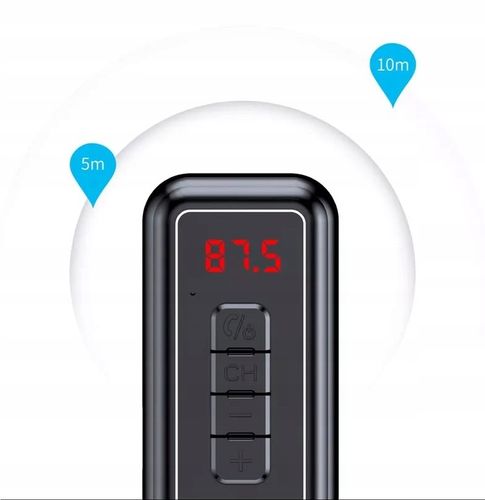 TRANSMITER FM BLUETOOTH ODBIORNIK AUX UNIWERSALNY na Arena.pl