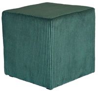 PUFY PUFA kwadratowa 40x40x40 MATERIAŁ velur sztruks ZIELONY