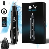Shav 2 Trymer do Nosa i Uszu Strzyżenie i Golenie Włosów | Idealny
