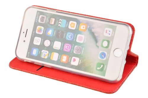 Etui Smart Brokat do APPLE iPhone 7 / 8 czerwony na Arena.pl