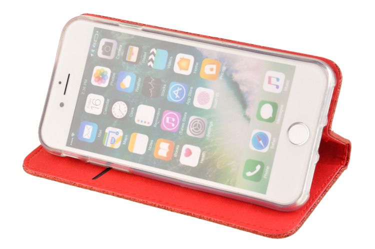 Etui Smart Brokat do APPLE iPhone 7 / 8 czerwony zdjęcie 8