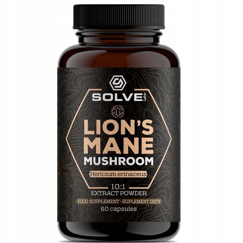 Lion's Mane (Soplówka jeżowata) 10:1 60x 500mg na Arena.pl