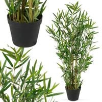 Sztuczna Roślina Dekoracyjna w Doniczce Bambus Fejka Sztuczne Rośliny