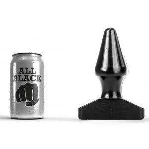 korek analny ab77 pop6 12 x 6cm all black na Arena.pl