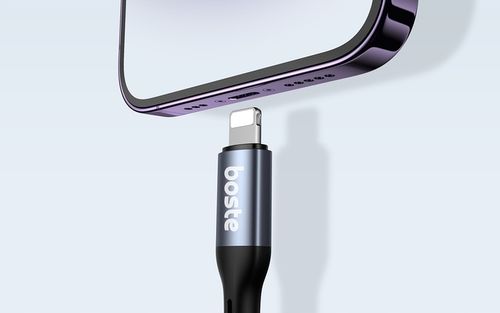 BOSTE ADAPTER PRZEJŚCIÓWKA AUDIO LIGHTNING DO IPHONE - MINI JACK AUX 12CM na Arena.pl