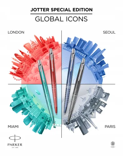 PARKER Długopis JOTTER GLOBAL ICONS PARIS edycja specjalna torebka prezent na Arena.pl