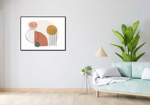 Plakat 100x75cm Widok nad Horyzontem na Arena.pl