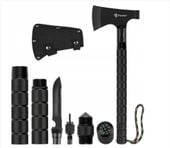 Toporek, siekierka survivalowa zestaw 9w1 składana