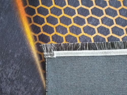 Dywan BLACK and GOLD 05 160 x 220 cm czarny na Arena.pl