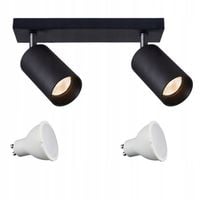 LAMPA KINKIET ŚCIENNY regulowany SPOT 2 + GU10 3W