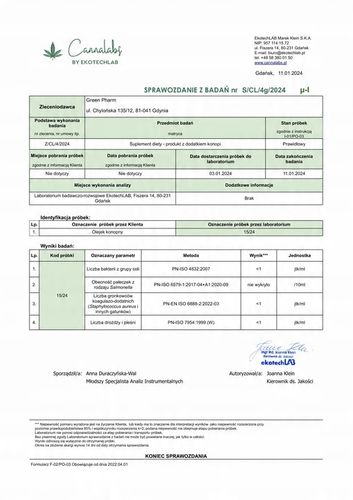 Olejek CBD 3% | Dla Psa| Dla Kota 300mg 11ml | Weterynaryjny | Bez THC na Arena.pl