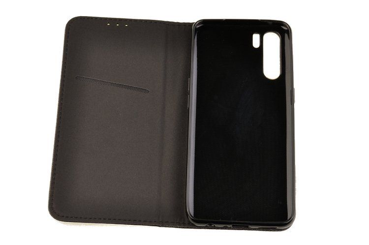 Etui Smart do Oppo Reno 3 / A91 czarny zdjęcie 3