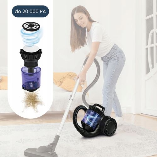 ODKURZACZ CYKLONOWY 4000W BEZ WORKÓW TURBO MOC SYSTEM SSANIA 2,5L ZEEGMA na Arena.pl