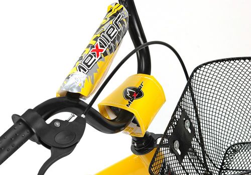 Rower 16 MEXLLER BMX żółt/czar. + koszyk na Arena.pl