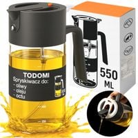 SPRYSKIWACZ SZKLANY DO OLIWY OLEJU OCTU DOZOWNIK W SPRAYU ROZPYLACZ 550ML
