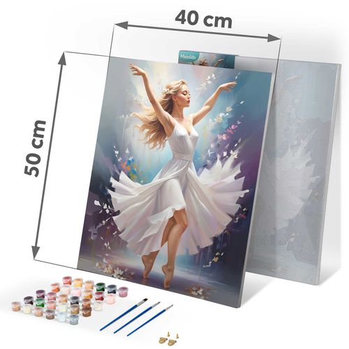 Obraz do malowania po numerach 40x50 cm Massido Tańcząca Kobieta na Arena.pl