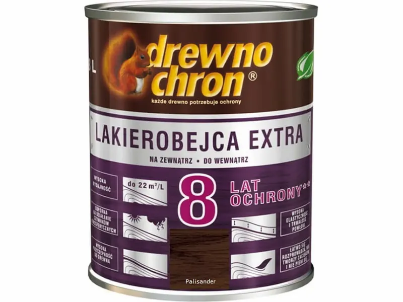 Lakierobejca Drewno Chron Extra (Palisander, 0.8 L) zdjęcie 1