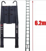 Drabina teleskopowa przystawna 7,5m haki gratis
