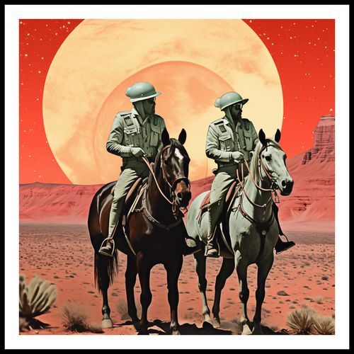Plakat 100x100cm Patrol Kosmiczny na Arena.pl