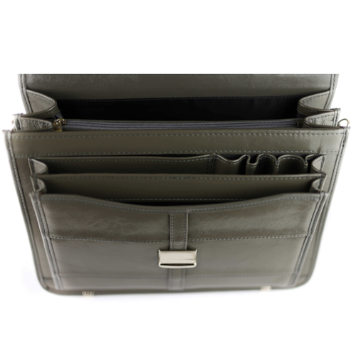 514 Teczka męska pasy - szary KEMER na Arena.pl