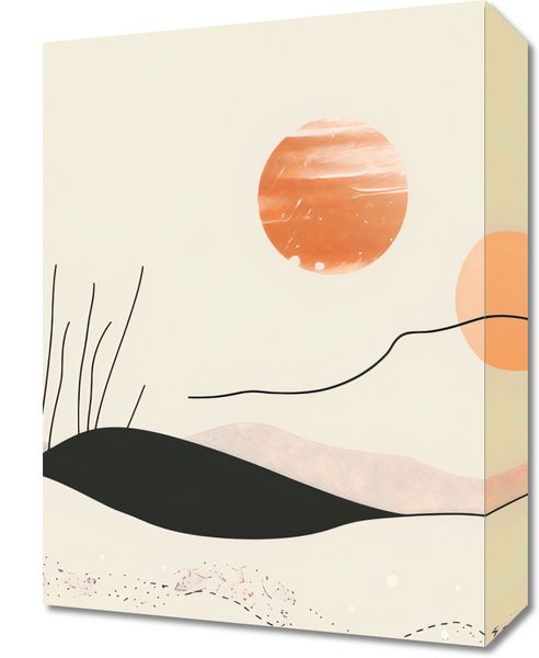 Obraz 30x40cm Miękkie Wzgórze zdjęcie 1